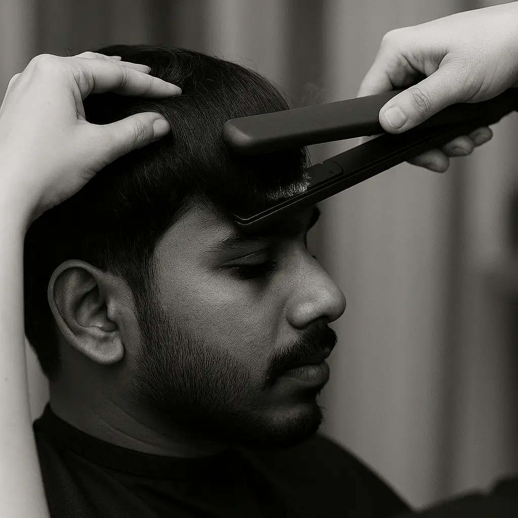 Hair Relax & Straight Service